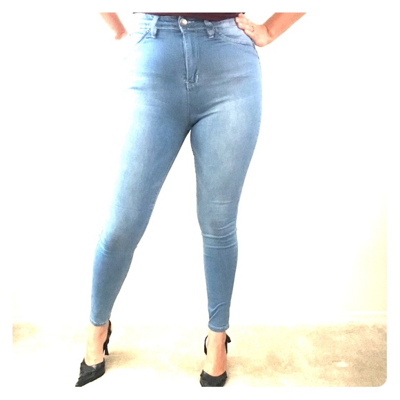 ymi high rise jeans